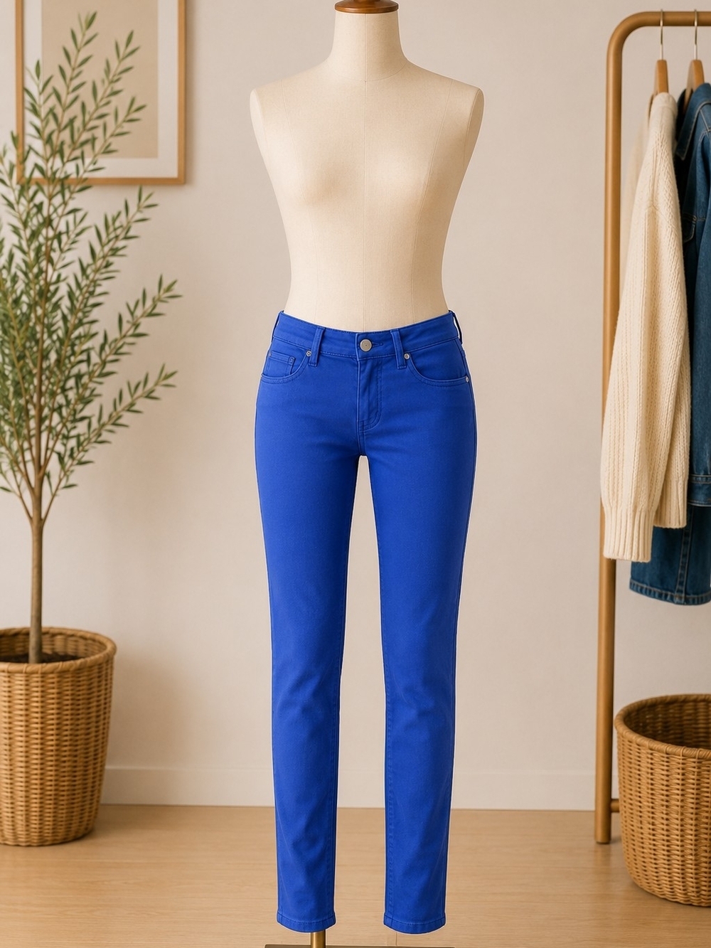 kate spade Royal Blue Boot Cut Jeans